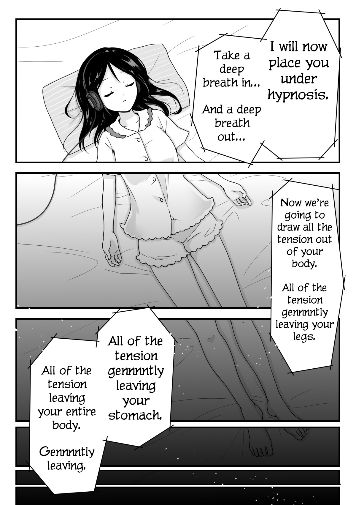 Hentai Manga Comic-My 60 Minutes Being Made to Cum for the First Time by a Hypnosis File-Read-3